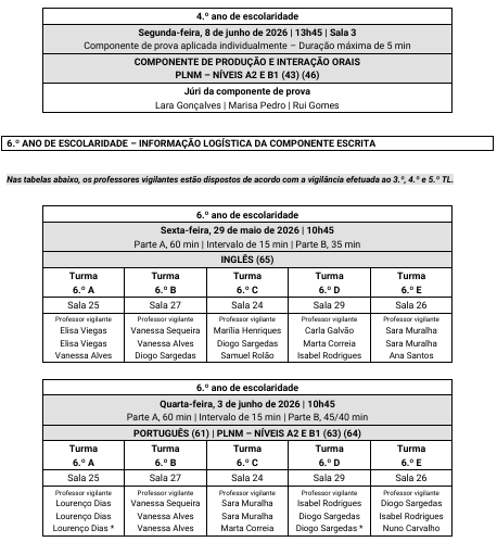 Avaliação externa e provas de equivalência à frequência 136 064519