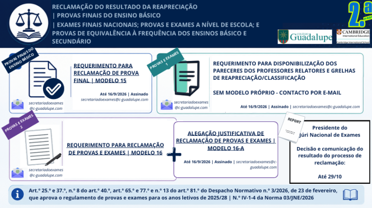 Avaliação externa e provas de equivalência à frequência 130 Screenshot 2026 09 14 154849
